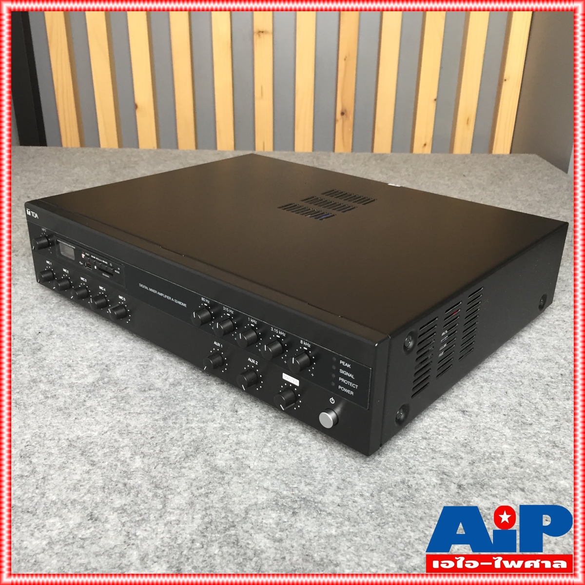 TOA A-3248DME แอมป์480W มิกเซอร์แอมป์ มิกเซอร์แอมป์TOA เครื่องปรับแต่งเสียง TOA A 3248DME A3248DME เอไอ-ไพศาล