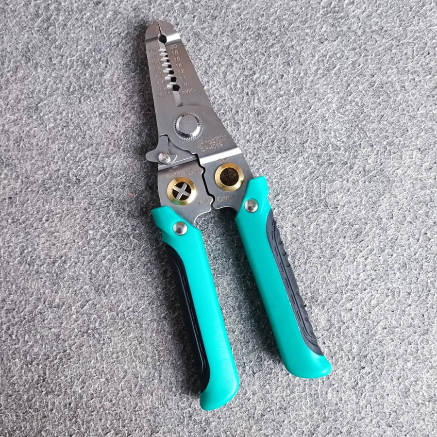 PRO'S KIT CP-406S คีมปอกสายไฟ 6in1 คีม คีมปอกสายไฟอเนกประสงค์ CP406S CP 406S เอไอ-ไพศาล