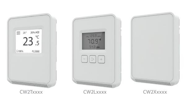 CW2 Protocol Wall Mount Air Quality Sensors & Transmitter เครื่องตรวจวัดคุณภาพอากาศและส่งสัญญาณควบคุม_VERIS