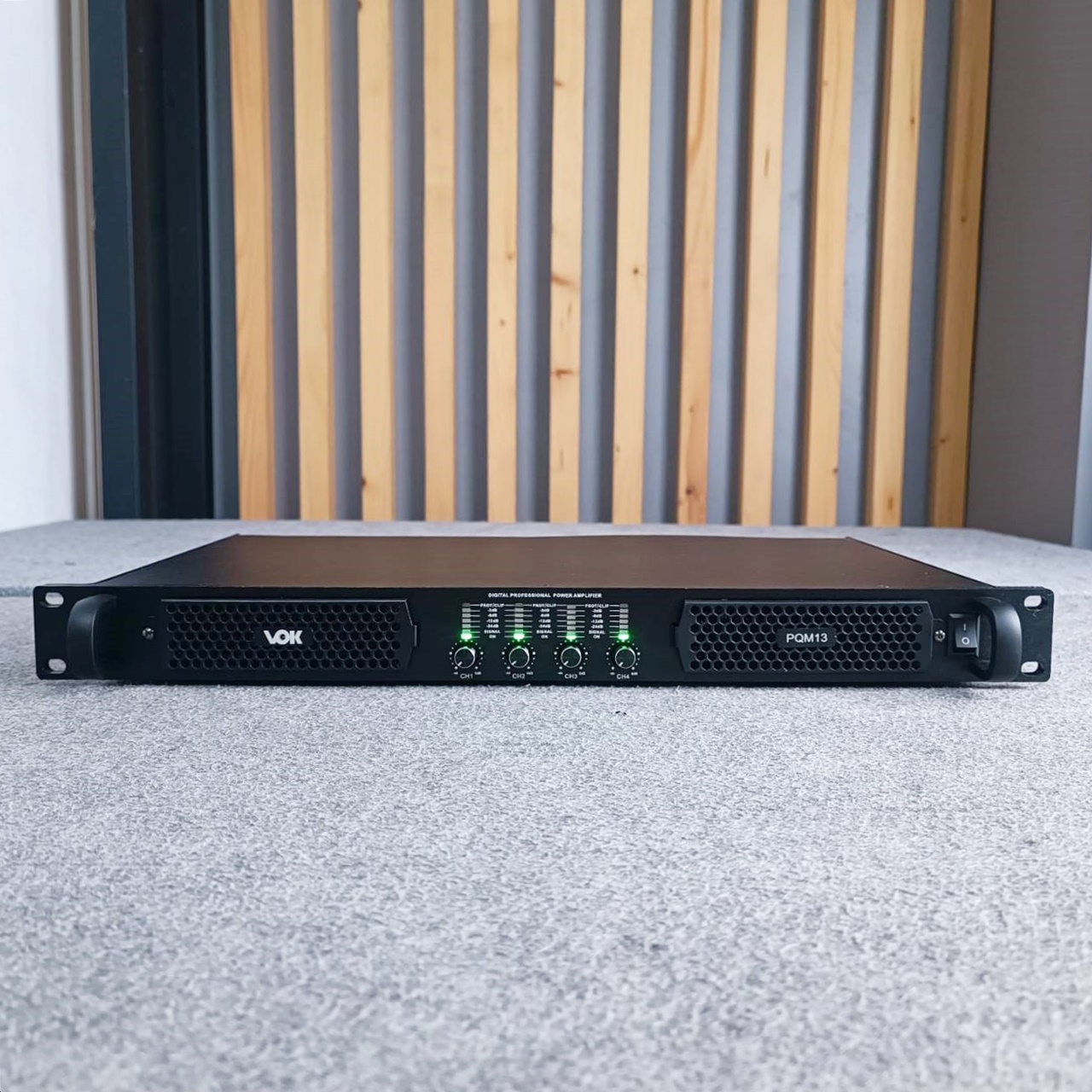 VOK PQM-13 POWERAMP PQM13 PQM 13 POWER AMP เพาว์เวอร์แอมป์ เอไอ-ไพศาล