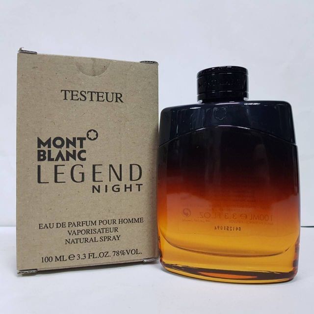 น้ำหอมแท้100% MONTBLANC Legend Night Eau De Parfum ปริมาณ 100 มล. TESTER