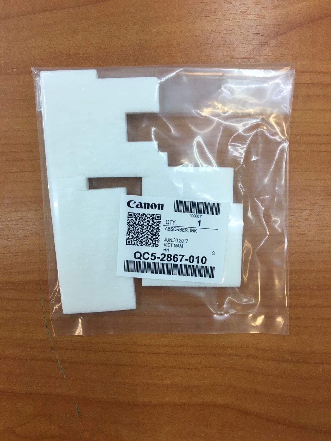 ABSORBER KIT (ฟองน้ำซับหมึก) CANON ตระกูล G