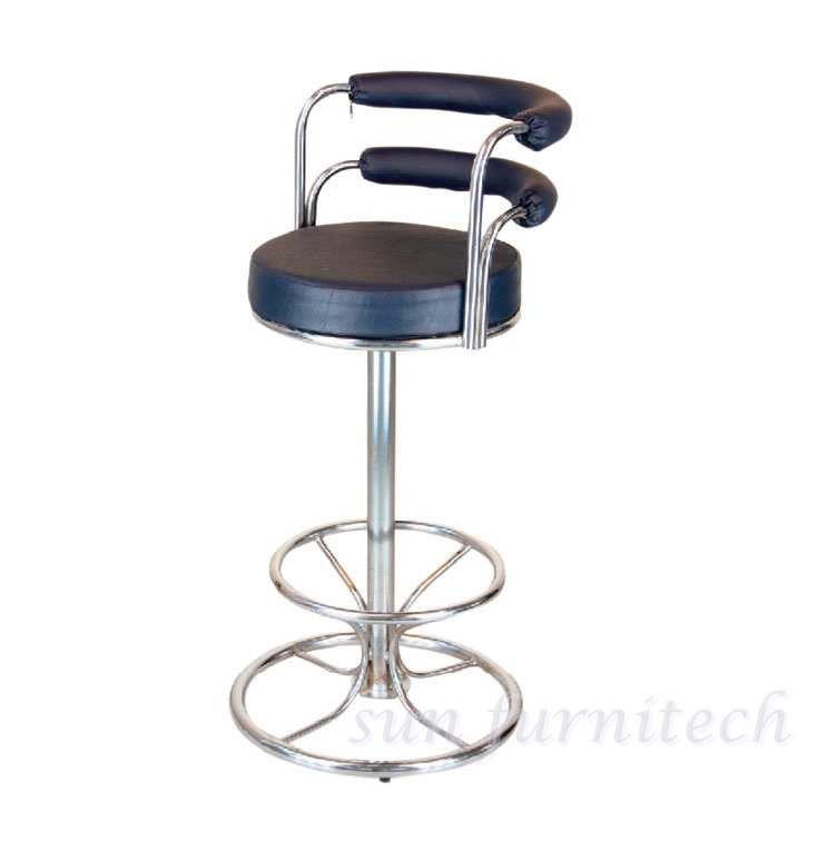 เก้าอี้บาร์กลมมีพิง, เก้าอี้เคาน์เตอร์, เก้าอี้เขียนแบบ, เก้าอี้ทำงาน, เก้าอี้ทรงสูง, เก้าอี้บาร์กลมสูง มีพิง ยี่ห้อ elegant รุ่น BC-163T