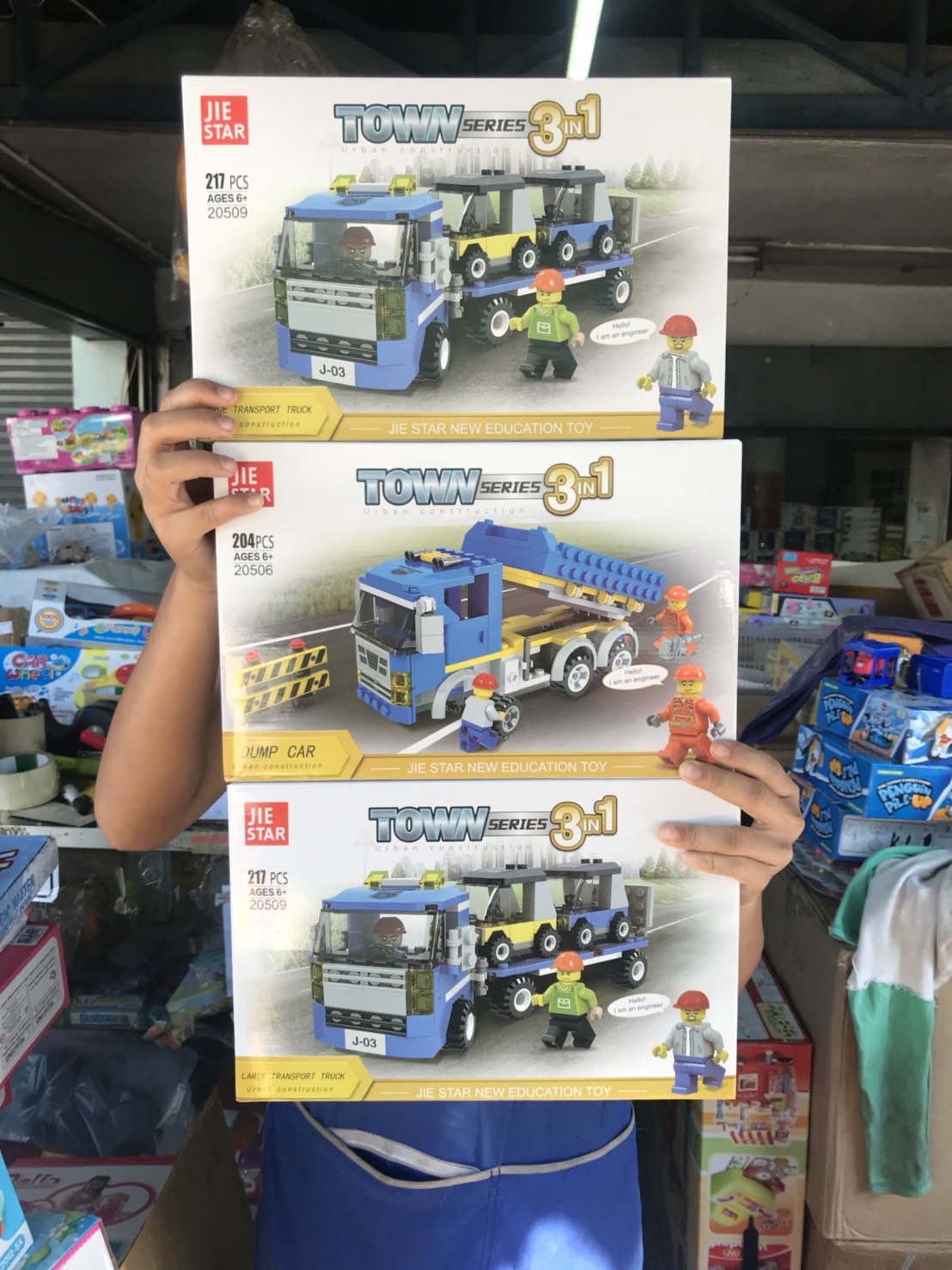 20504-509 ของเล่นตัวต่อเลโก้รถ กล่องละ