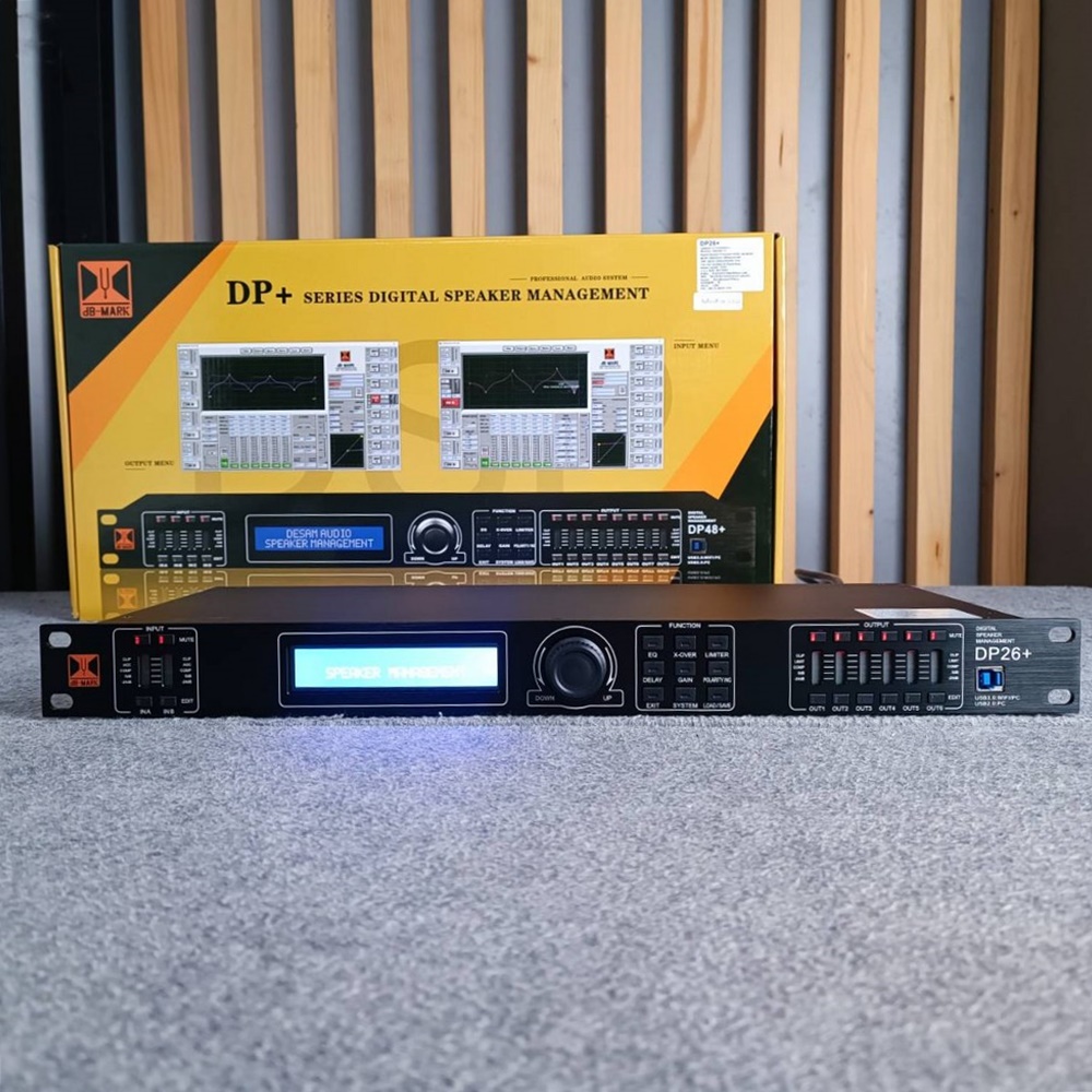 DB MARK DP26+ Digital Speaker Controller ครอสโอเวอร์ดิจิตอล DP 26 + dp26 + DriveRack ครอสโอเวอร์ ไดร์แร็ค เอไอ-ไพศาล +++