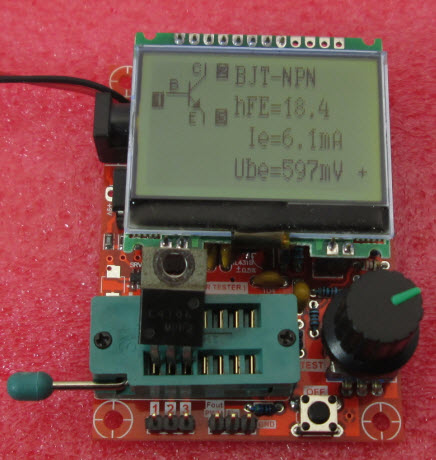 M328 ESR/LCR/MOSFET/Transistor/TRIAC/SCR/CRYSTAL/Diode/LED METER ESR TESTER