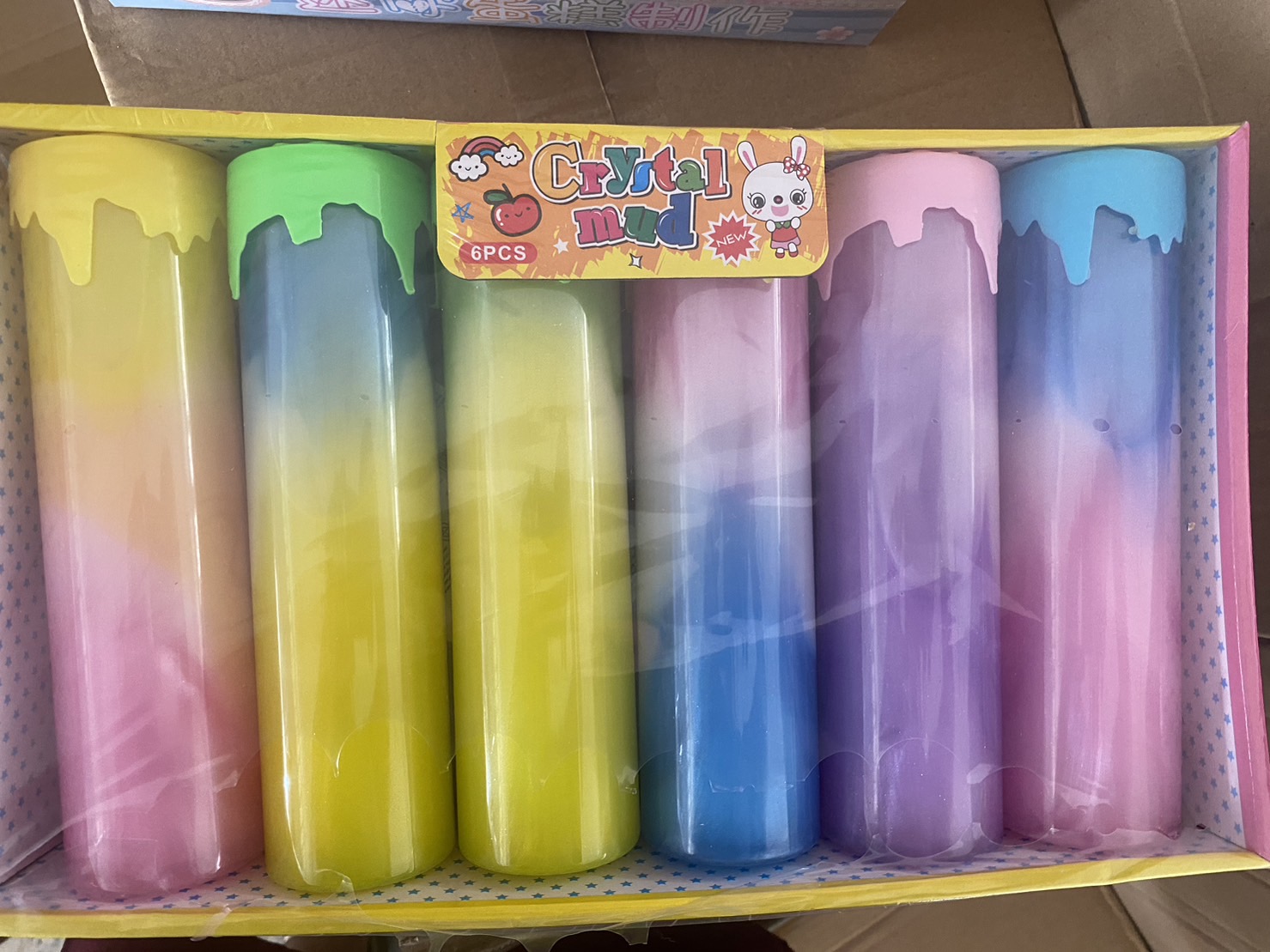 31068 ของเล่นเด็กสลามขวด สไลม์กากเพรช ปลีกขวดละ