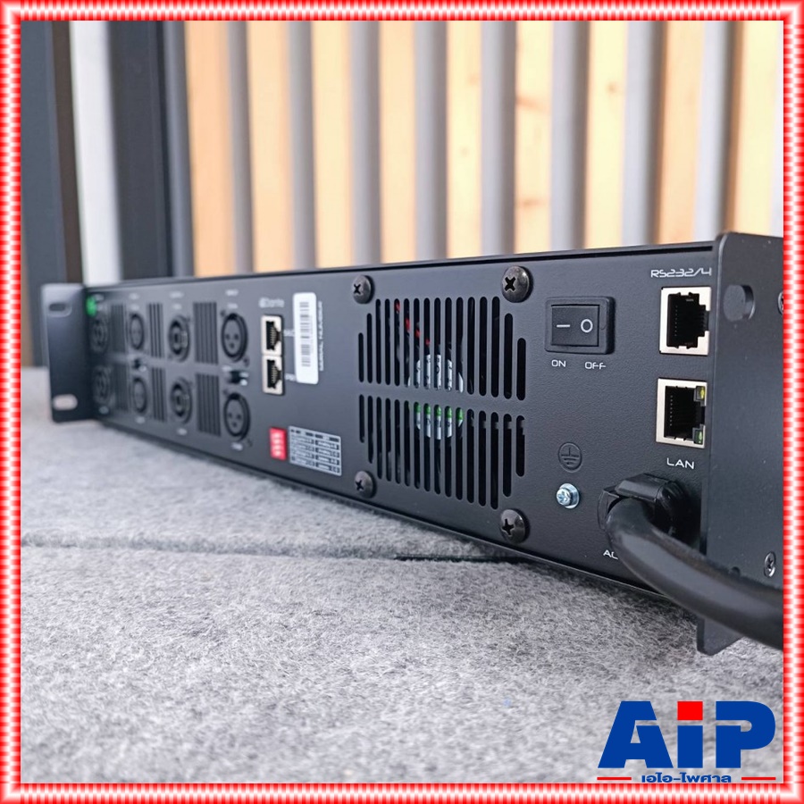 MICROTECH GM4-1500D poweramp เพาเวอร์แอมป์ 4 แชนแนล ไมโครเทค เครื่องขยายเสียง GM4 1500D GM41500D GM 4 1500 D เอไอ-ไพศาล