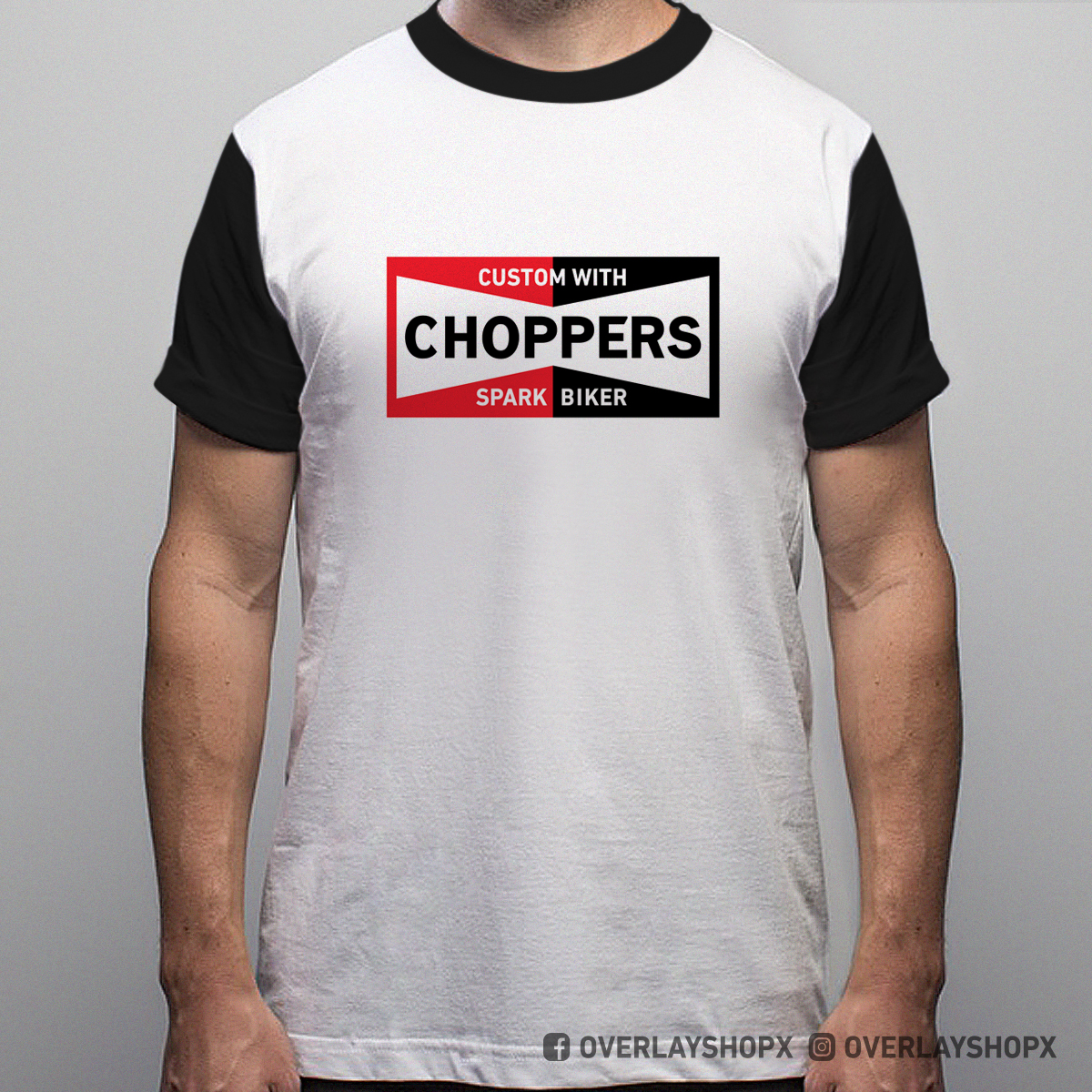 OVERLAY CHOPPERS TEE