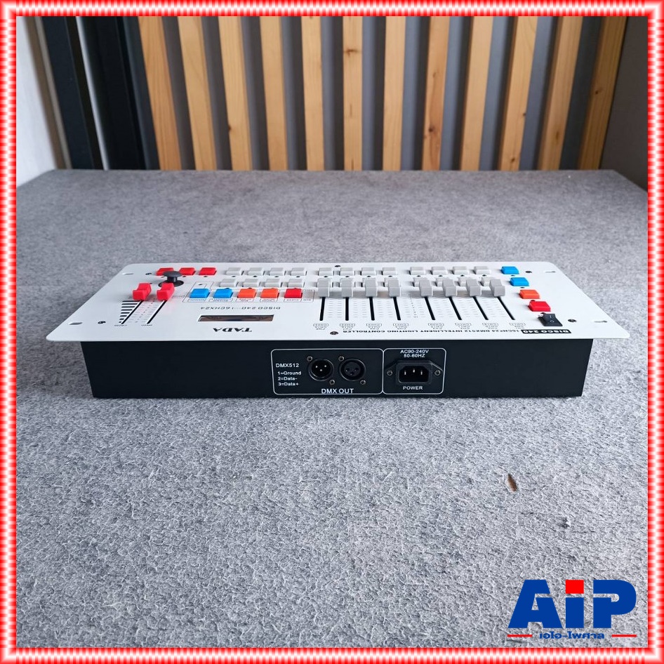 TADA DISCO 240 บอร์ดคุมไฟ DMX-512 บอร์ดควบคุมไฟพาร์ DMX512 รุ่น DISCO240 DISCO-240 เอไอไพศาล
