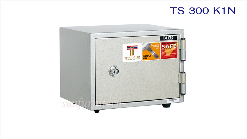 ตู้เซฟนิรภัย, ตู้เซฟกันไฟ, ตู้นิรภัย น้ำหนัก 35 กก. 1 กุญแจ รุ่น TS300-K1์N