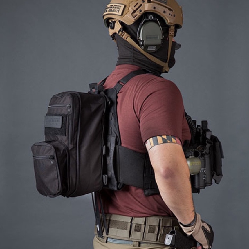 กระเป๋าเป้ติดเสื้อเวส FlatPack﹝Tactical Vest﹞