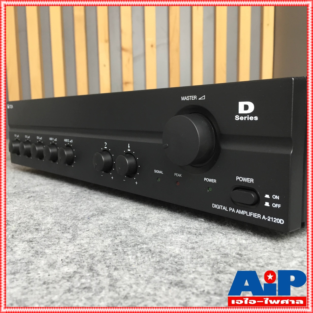 TOA A-2120D-AS แอมป์ เครื่องขยานเสียง A 2120D AS AMP amp แอมป์ แอมป์TOA เครื่องเสียง เอไอ-ไพศาล