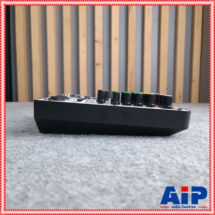 MICROTECH MT-4S mixer มิกเซอร์ 4 ช่อง รุ่นใหม่ รองรับบลูทูธ พร้อมจอแสดงผล ไมโครเทค MT 4 S mt4s MT4 เอไอ-ไพศาล