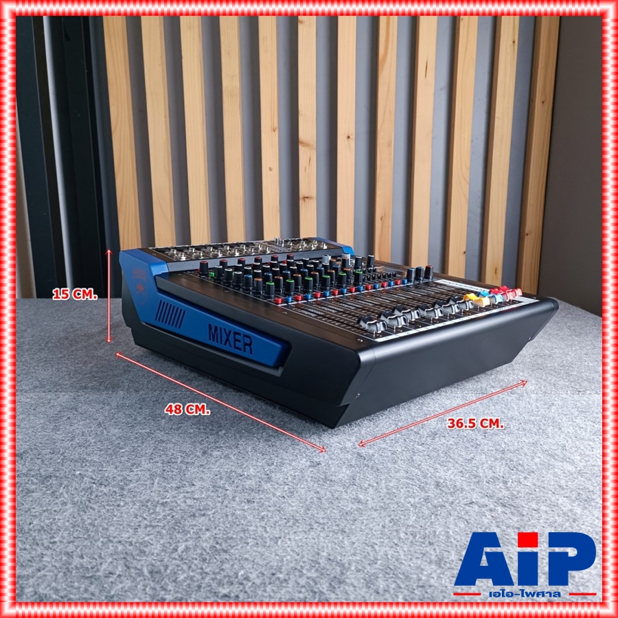 PROEUROTECH PMX-ML6650FX POWERMIXER รุ่นใหม่ เพาเวอร์มิกเซอร์ 650วัตต์ 6ช่อง โปรยูโรเทค PMX ML 6650 FX PMXML6650FX เอไอ-ไพศาล