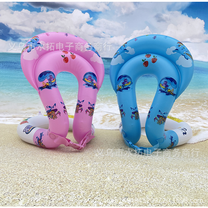 ห่วงยางเด็ก เสื้อชูชีพเด็ก ชูชีพเป่าลม มีตัวล็อคกันหลุด เป่าลม2ชั้น สร้างความมั่นใจขณะอยู๋ในน้ำ สินค้าพร้อมส่ง