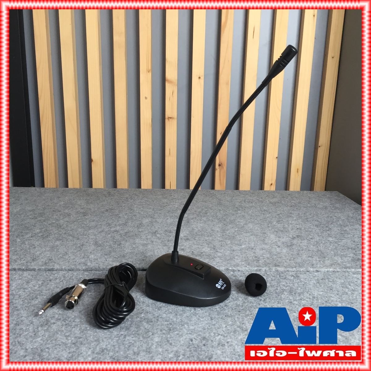 NPE GN-420 ไมค์ประชุมคออ่อน ไมค์ประกาศ ไมค์ประชาสัมพันธ์ ไมค์โครโฟนมีความยาว42cm GN420 GN 420 เอไอ-ไพศาล