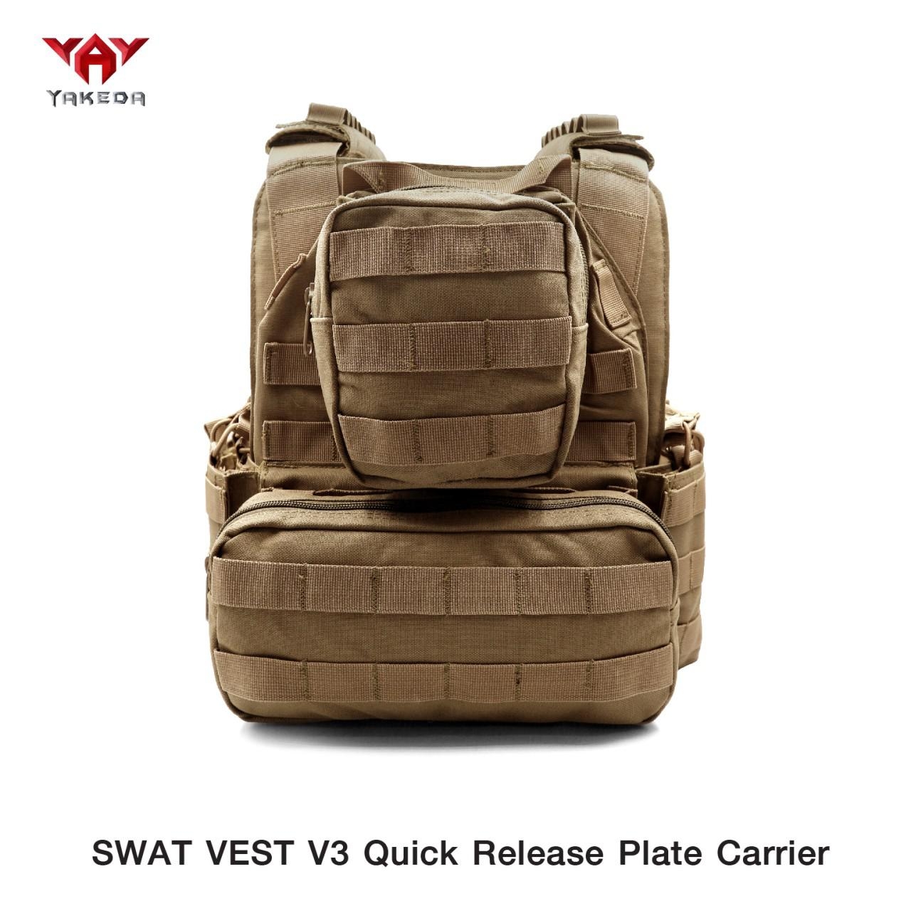 เสื้อเกราะ Swat Vest V3 มาพร้อมระบบปลดไว Quick Release﹝Tactical Vest﹞