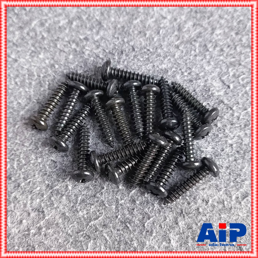 ถุง20ตัว สกรูPHดำ 8X3/4" สกรูเกลียวปล่อย น็อตเกลียวปล่อย น็อตดำเกลียวปล่อย สกรูดำเกลียวปล่อย เอไอ-ไพศาล