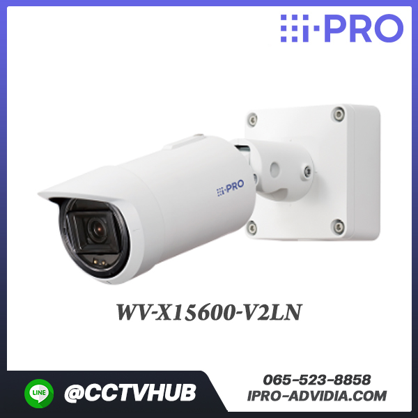 กล้อง I-Pro รุ่น WV-X15600-V2LN 6MP Outdoor Bullet Network Camera with AI engine