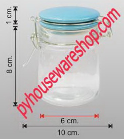โหลแก้วสูญญากาศฝาเซรามิก 150 มล., ขวดโหลแก้วสูญญากาศฝาล็อคเซรามิก