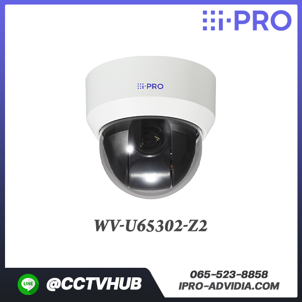 กล้อง I-Pro U-series รุ่น WV-U65302-Z2 2MP(1080p) Outdoor PTZ Network Camera with x21 Optical Zoom Lens