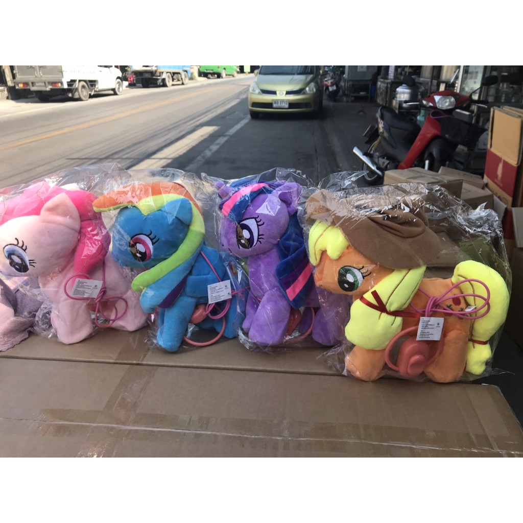 1691-2 ของเล่นเด็กตุ๊กตาม้าโพนี่สายจูง ตัวละ