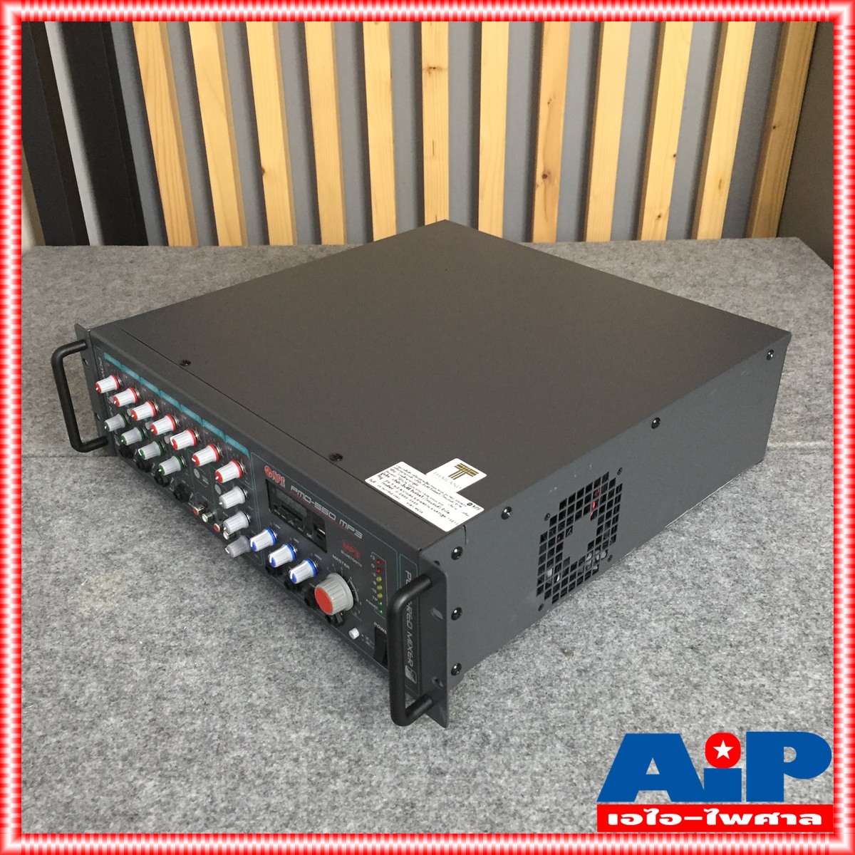 NPE PMD550MP3 AC/DC POWERMIXER ลาย PMD 550 MP3 POWERMIX PMD-550 MP3 แอมป์เสียงตามสาย ใช้ได้ทั้งไฟบ้าน 220V ไฟรถ DC24V มีบลูทูธ เอไอ-ไพศาล +++