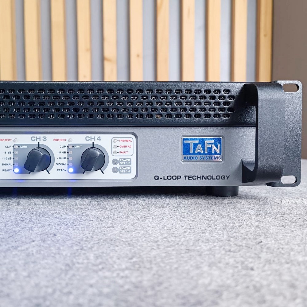 TAFN MEGA-Q10004PRO POWERAMP เพาเวอร์แอมป์ 4 แชนแนล กำลังขับ 2500 วัตต์ที่ 4 โอห์ม MEGA Q10004PRO MEGAQ10004PRO เอไอ-ไพศาล