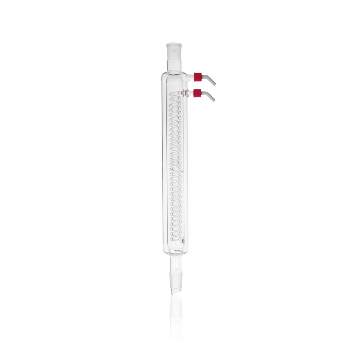 DURAN® Jacketed Coil Condenser with 2 standard ground joints, 250-400 mm