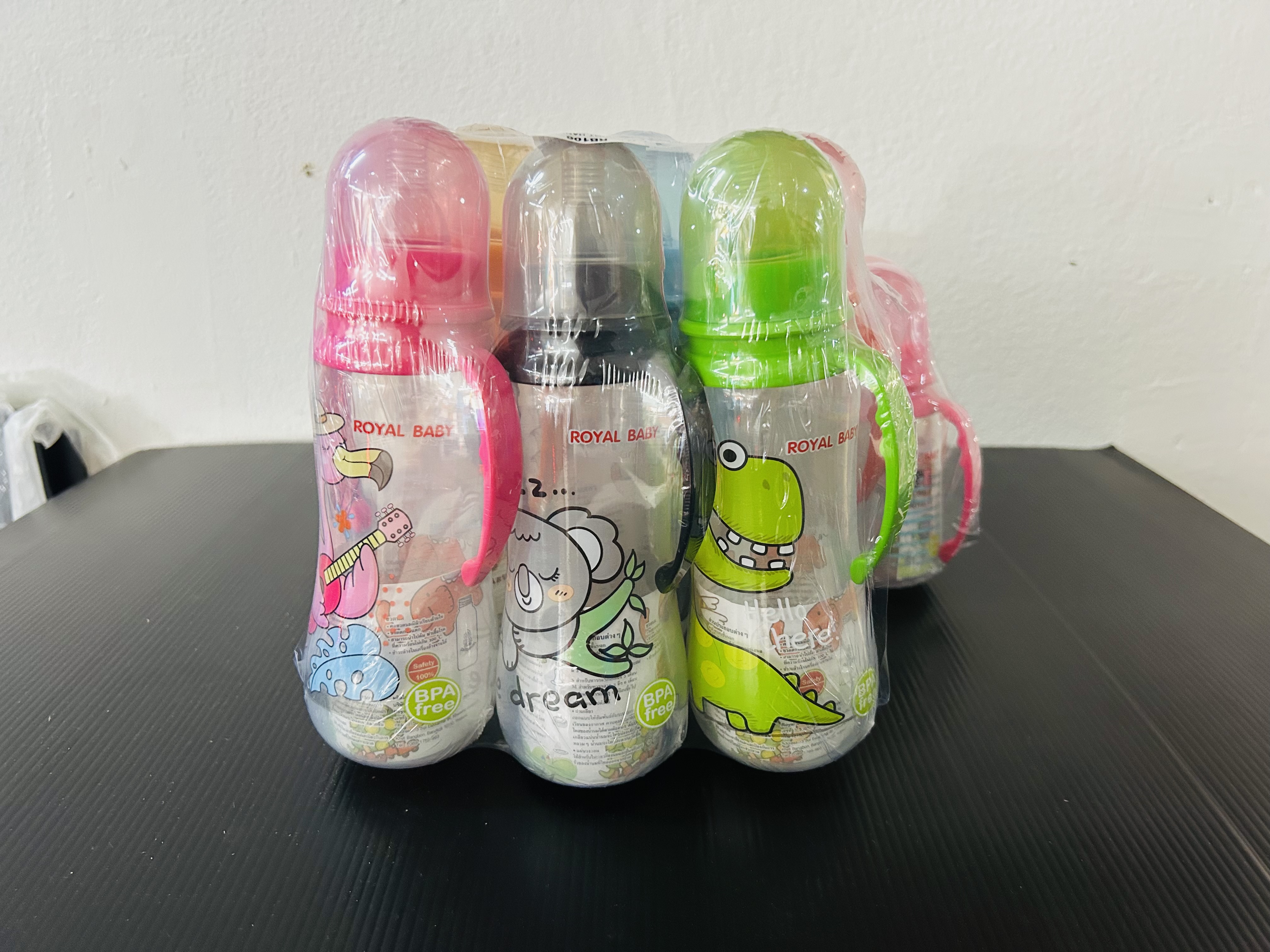 ขวดนม8oz. มีที่จับ(ราคาต่อโหล)