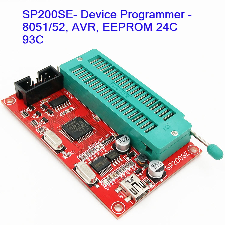 SP200SE- Device Programmer - 8051/52, AVR, EEPROM 24C 93C