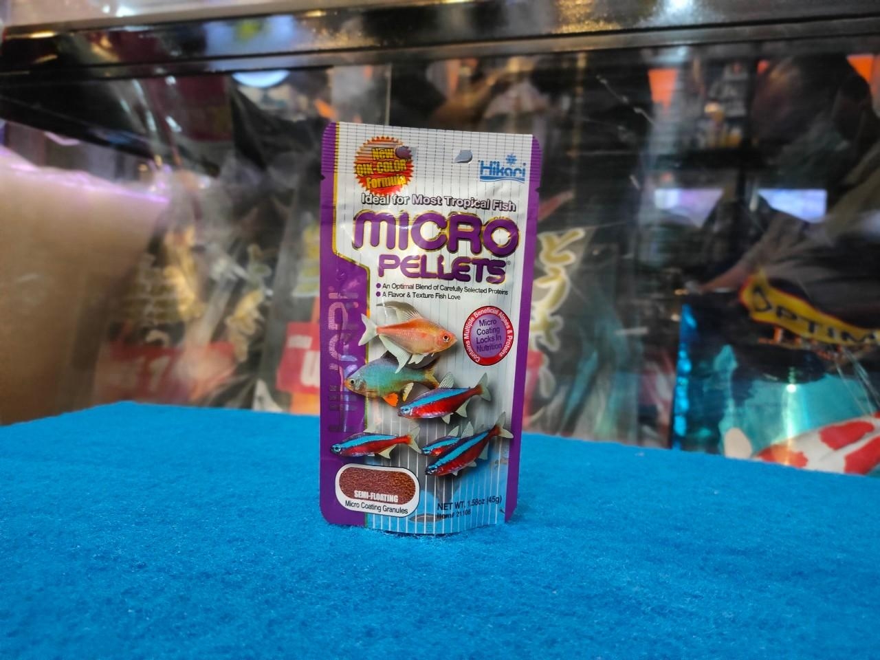 Hikari Micro pellets 45g อาหารปลาปลาน้ำจืด เขตร้อนชื้น