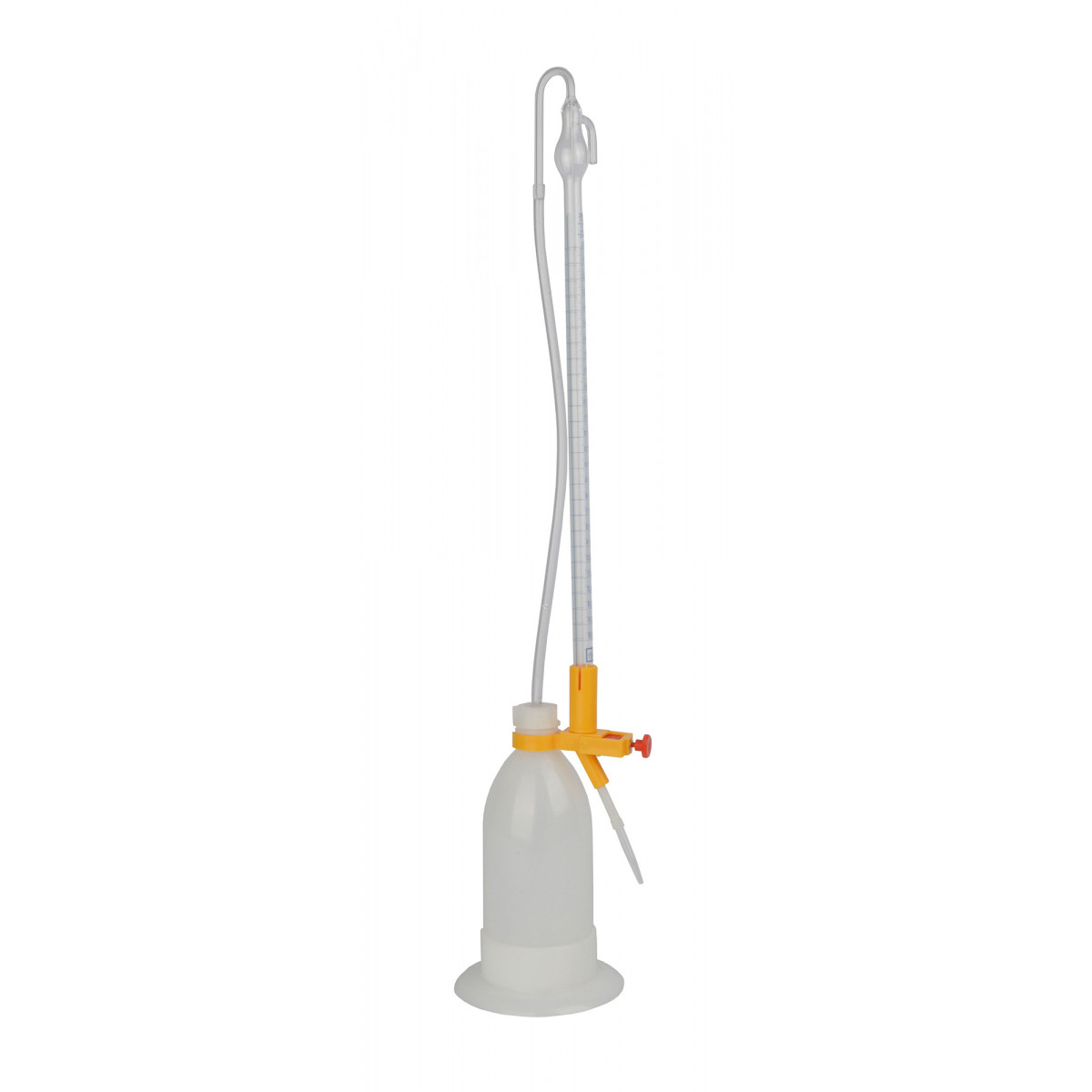 Automatic Burette Blue Graduation with Clear Glass 10 ml, 25 ml, 50 ml