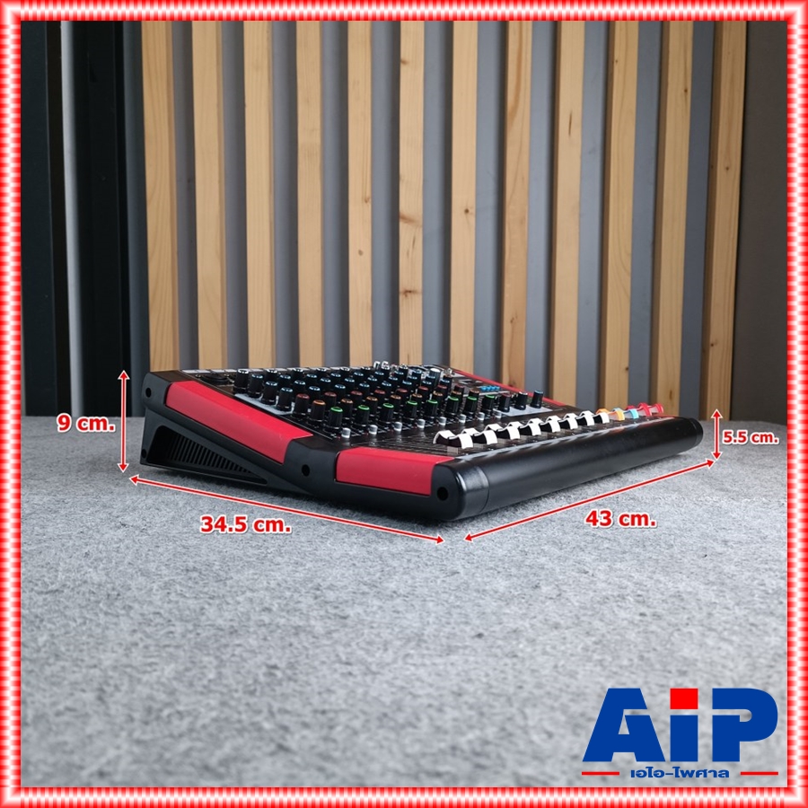 ของใหม่ ลดล้างสต็อค Ceflar MINI-80 MIXER มิกเซอร์ 8 แชลแนล เอฟเฟคแท้ มีบลูทูธ มิกซ์คาราโอเกะ MINI 80 MINI80 +++ เอไอ-ไพศาล