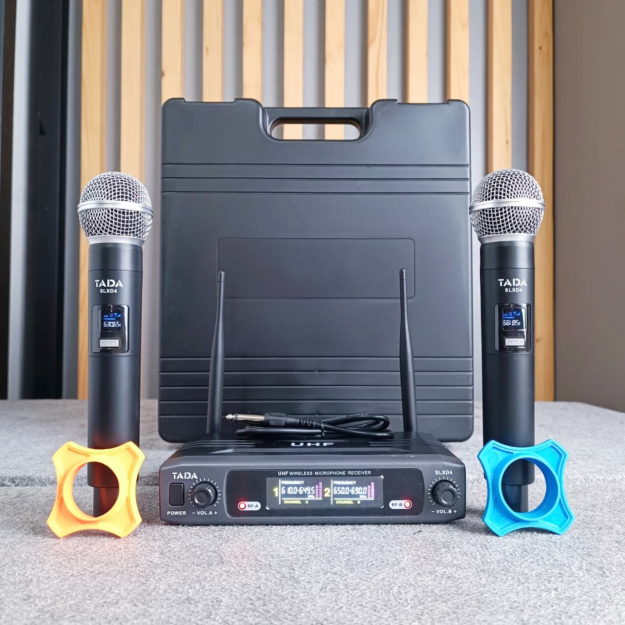 TADA SLXD4 ไมค์ลอยคู่ ไมค์ลอย ไมค์คาราโอเกะ WIRELESS MICROPHONE ta da SLXD-4 ธาดา SLXD 4 เอไอ-ไพศาล