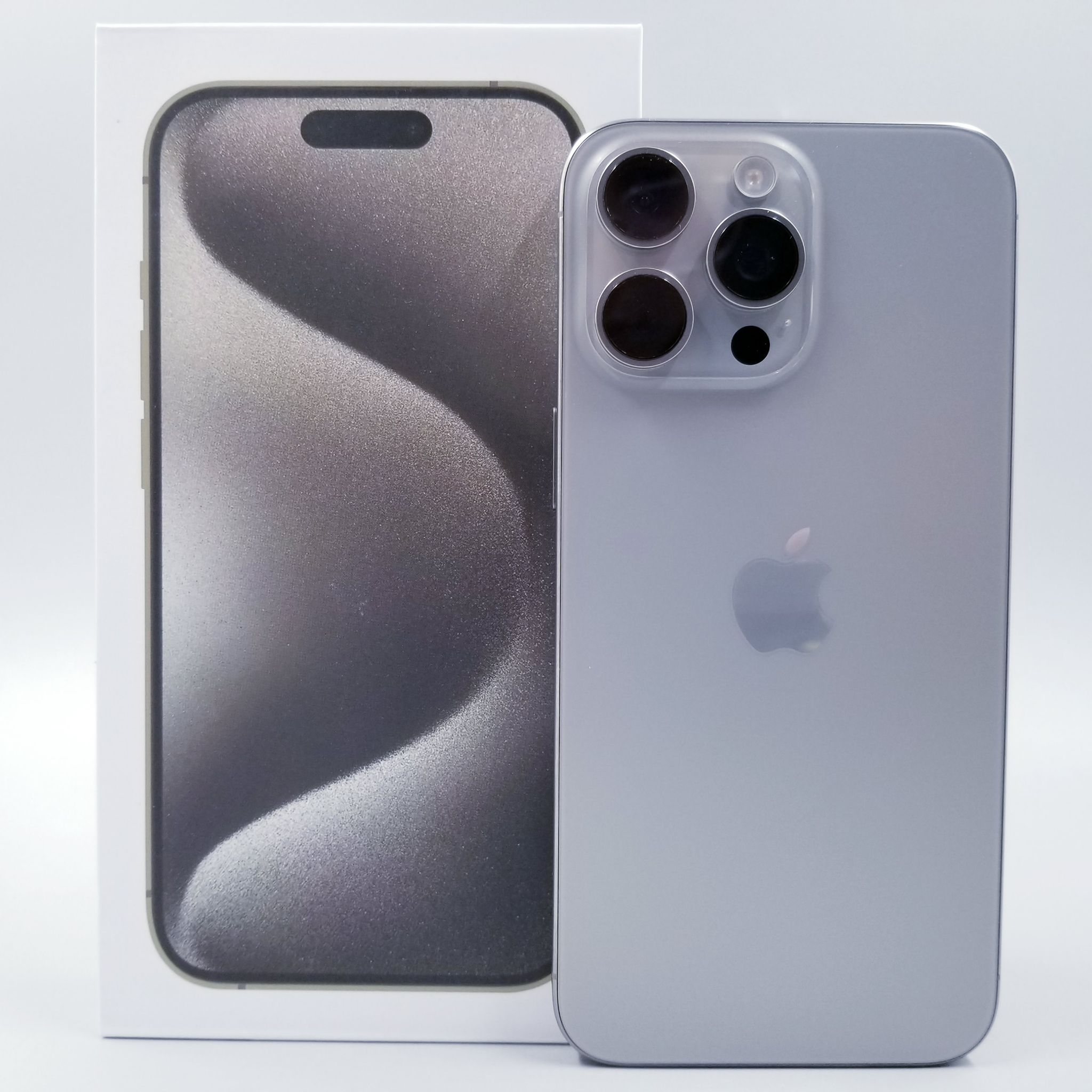 ⚪ iPhone 15 Pro Max 256GB Natural Titanium ⚪⚪ 15 Pro Max สวยครบกล่อง เครื่องเดิมๆครับ ⚪