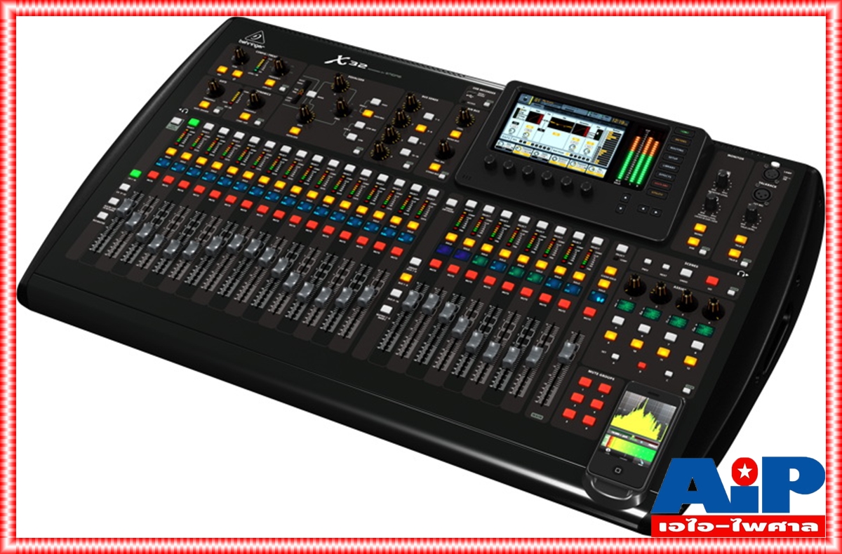 **สินค้าพรีออเดอร์ กรุณาติดต่อแอดมิน** BEHRINGER X-32 MIXER DIGITAL มิกเซอร์ดิจิตอล Behringer X32, 40-Input, 25-Bus พร้อมกับปรีแอมป์ X32 X 32 +++ เอไอ-ไพศาล