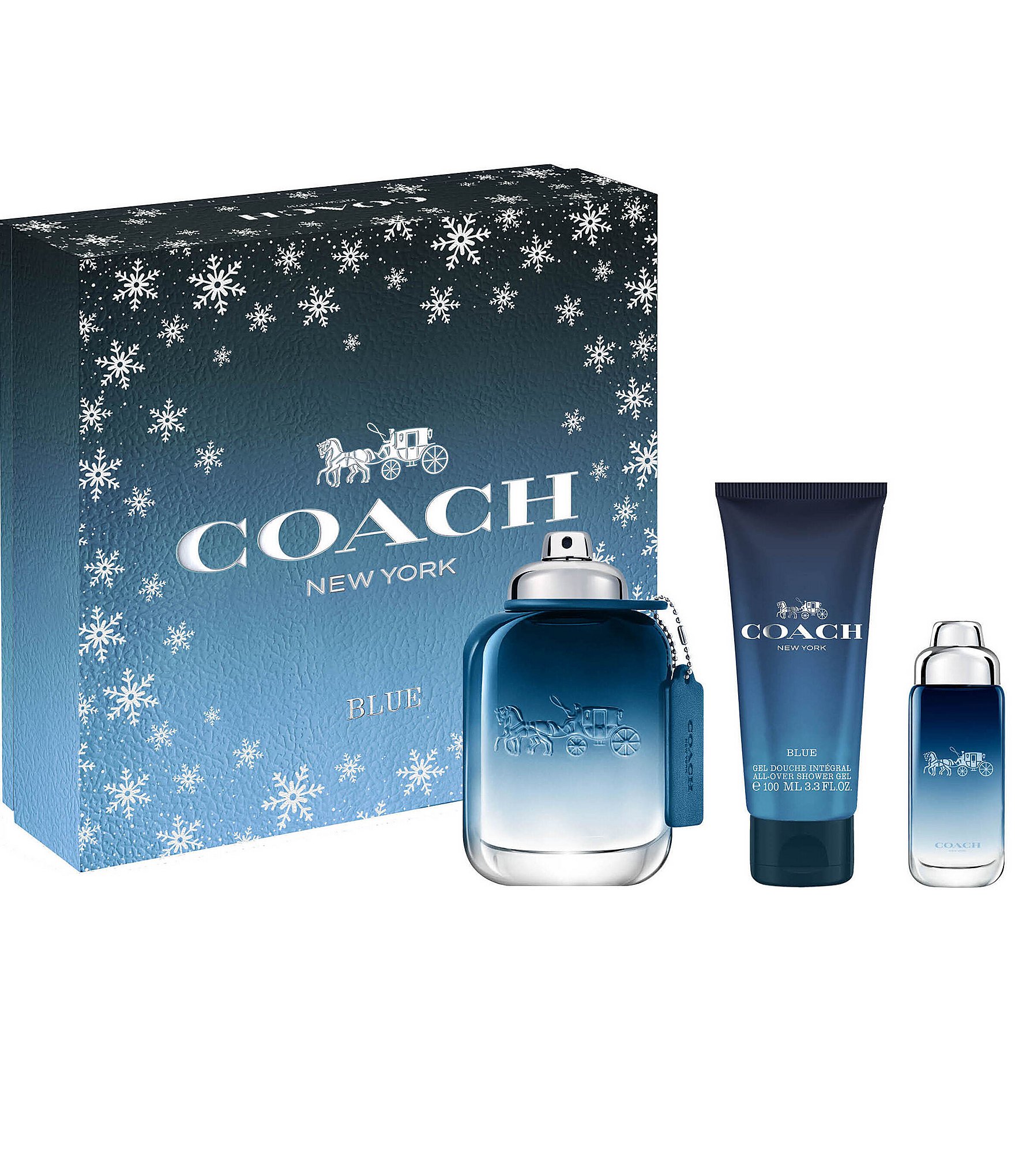 น้ำหอม แท้100% Coach Blue EDT for men gift set 3 ชิ้น