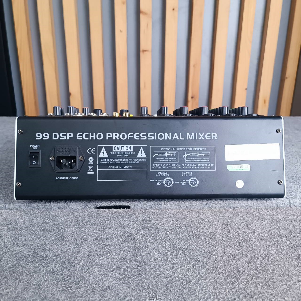 Ceflar MX-60 MIXER มิกเซอร์อนาล็อก ช่องเสียบไมค์ 6 ช่อง มิกเซอร์ เครื่องปรับแต่งเสียง มิกซ์เซอร์พร้อมเอฟเฟค MX 60 MX60 เอไอ-ไพศาล