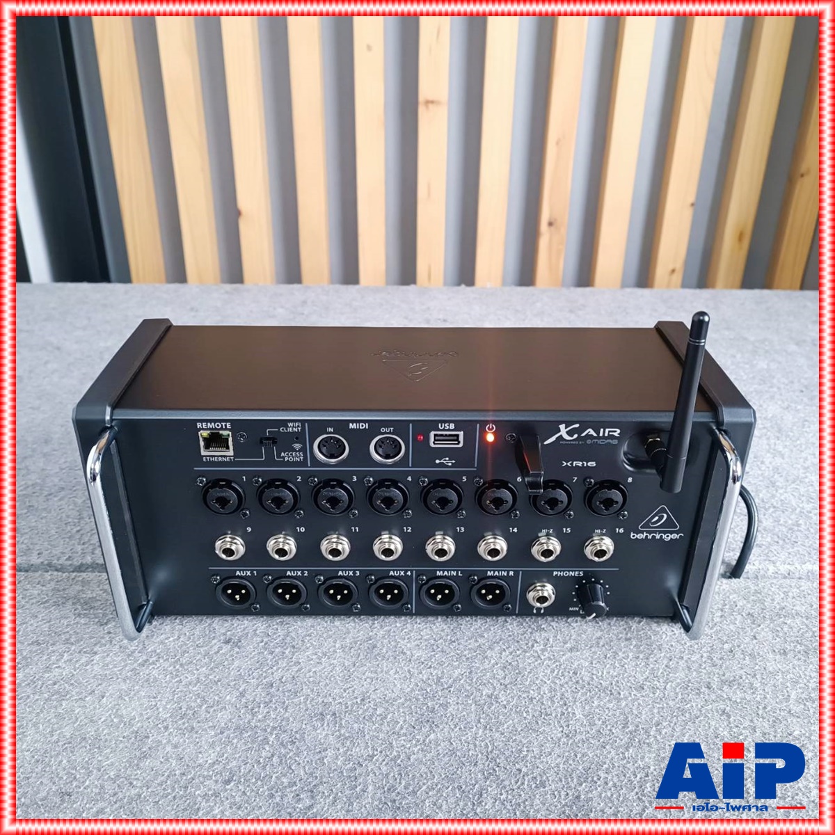 BEHRINGER ของแท้ X-Air XR16 Digital Mixer มิกซ์ดิจิตอล มิกเซอร์ เพาเวอร์มิกซ์ เครื่องเสียง ตัวปรับแต่งเสียง เอไอ-ไพศาล +++