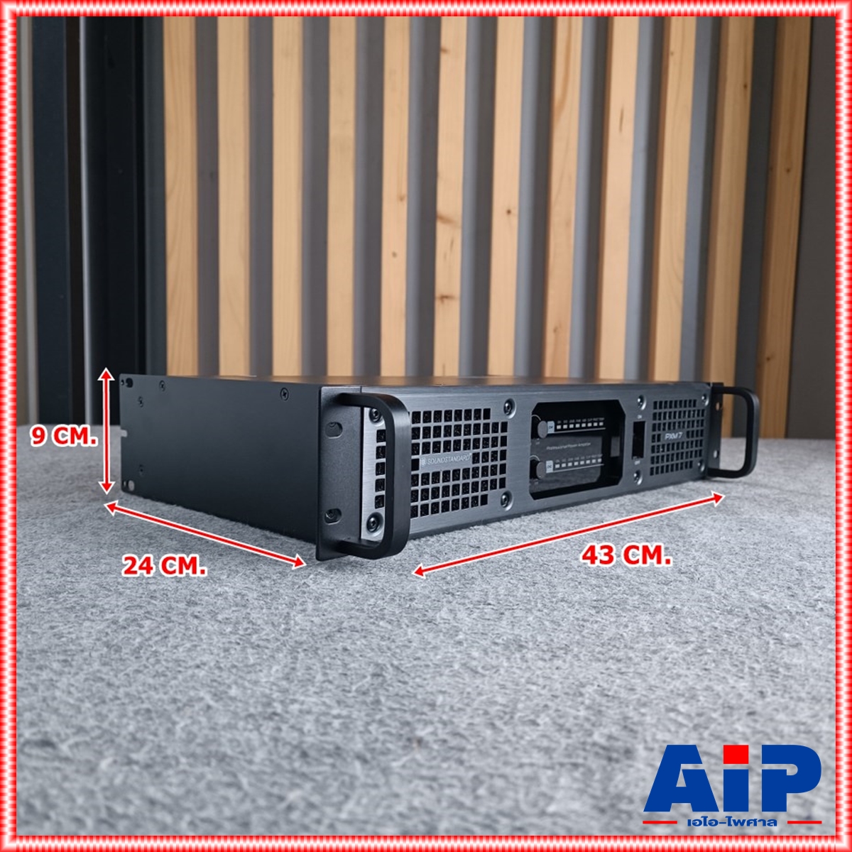 เพาเวอร์แอมป์ Soundstandard PXM-7 POWERAMP POWERAMP PXM7 เครื่องเสียง PMX 7 แอมป์ AMP เพาเวอร์ โรงงานเดียวกับ SAE เอไอ-ไพศาล +++
