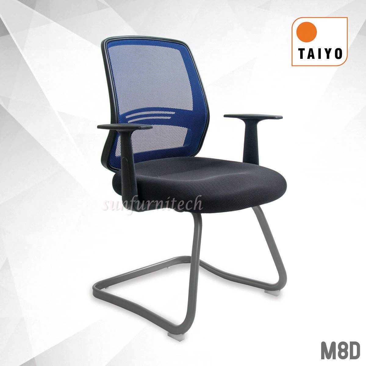 เก้าอี้สำนักงานขาซี, เก้าอี้สำนักงานขา C, เก้ารับรอง, เก้าอี้รับแขก ยี่ห้อ MO-TECH (Taiyo) รุ่น M8D