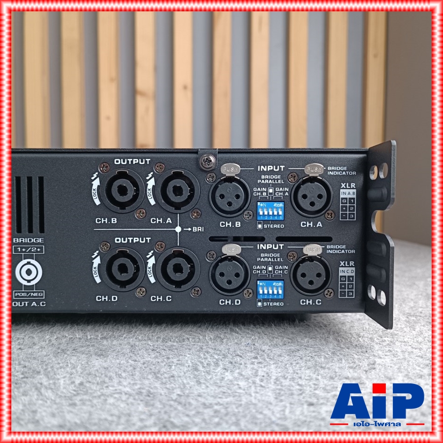 TADA PRO8.4 poweramp 4CH เพาเวอร์แอมป์ 4 แชนแนล กำลังขับ 4 x 850 วัตต์ ที่ 8 โอห์ม คลาส D Tada PRO-8.4 PRO 8.4 เอไอ-ไพศาล