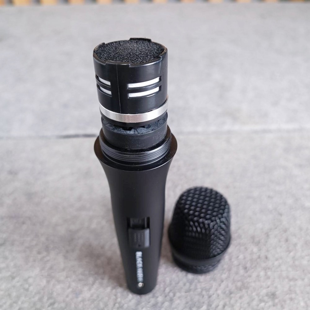 BLACK AUDIO XM-1 ไมค์สาย แถมสายยาว 5 เมตร ไมโครโฟนไดนามิค (Dynamic) ไมโครโฟน XM 1 XM1 เอไอ-ไพศาล