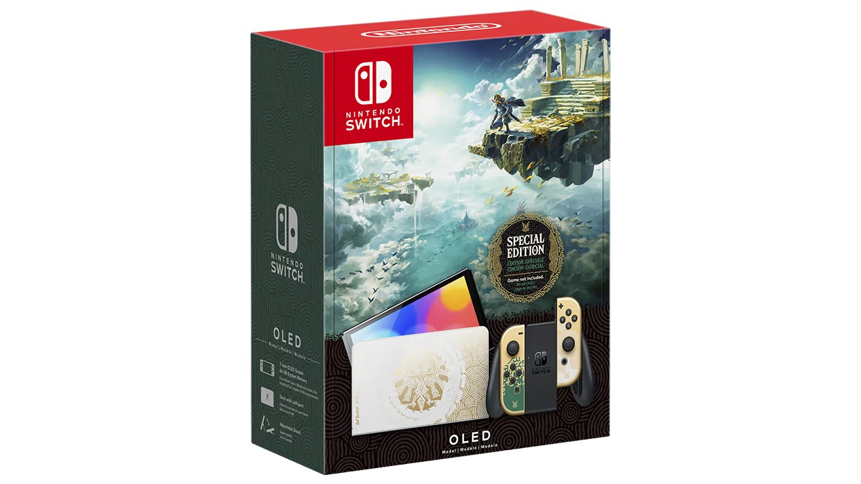 Nentendo Switch OLED Model The Legend of Zelda Tears of the Kingdom Edition