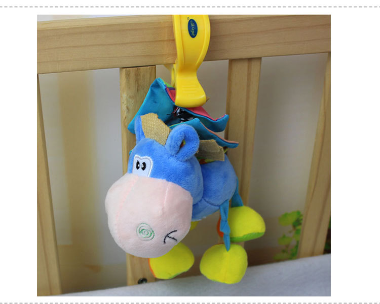 CH825 ของเล่นผ้าลาหนีบแขวนรถเข็นหรือเปล