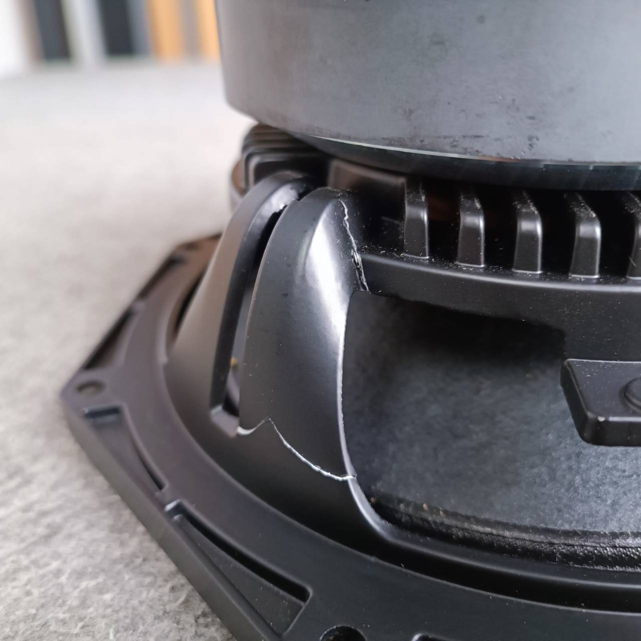 สินค้าเสียหายจากการขนส่ง KANE ชนะเลิศ ลำโพง8" โครงหล่อ วอยซ์เบียด,โครงแตก ดอก ลำโพง KA NE ลำโพง8นิ้ว คาเนะ เอไอ-ไพศาล