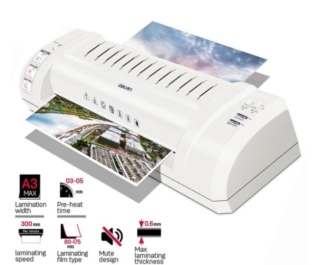 เครื่องเคลือบบัตรและเอกสาร ขนาด A3