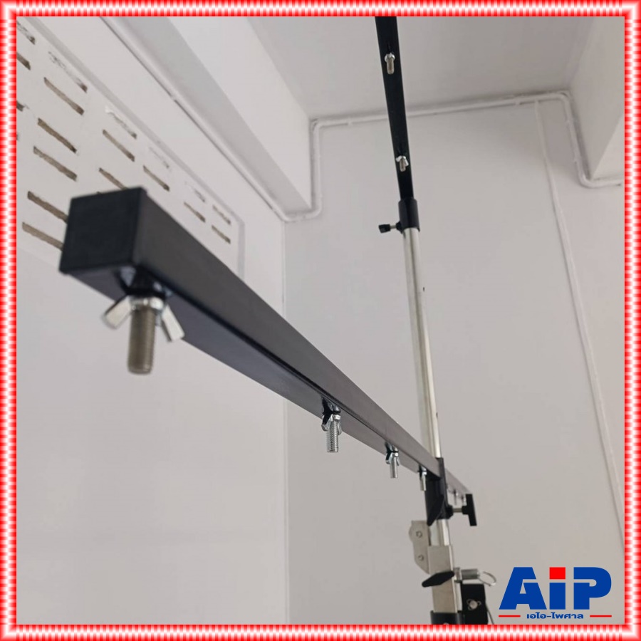 TADA DA-25T ขาตั้งไฟมีรอก2ชั้น ขาแขวนลำโพง+ไฟ2ชั้น ธาดา ขาตั้งไฟ ขาตั้งลำโพง แบบใช้รอก DA 25T DA25T เอไอ-ไพศาล